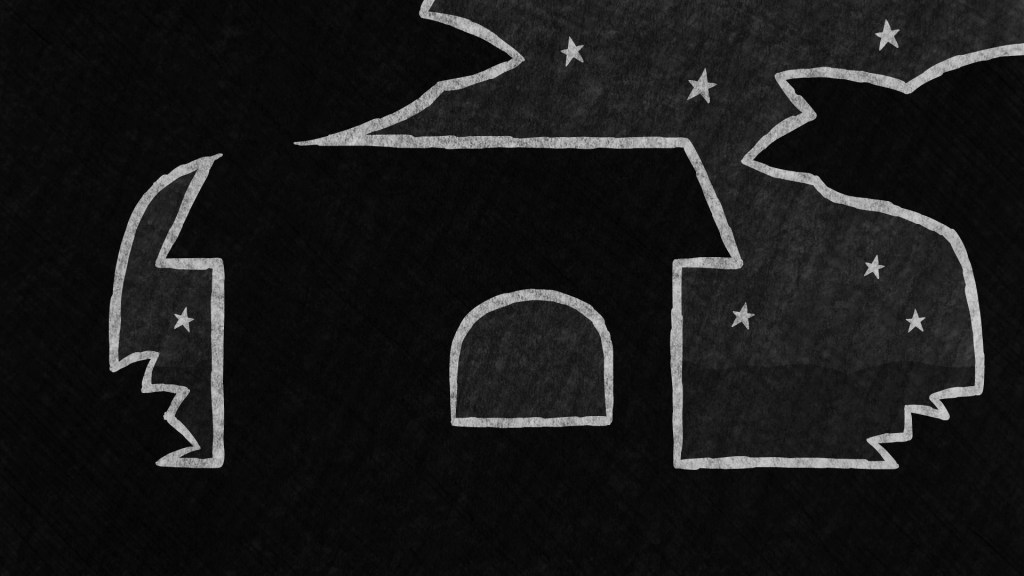 House in the forest.